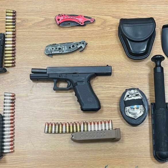 Baltimore police announce handgun arrests - photo licensed by shore news network.