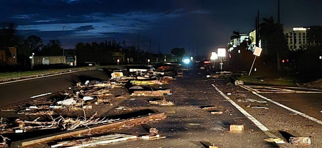 Charlotte County Officials Warn of Dangers Post-Milton, Advise Residents to Stay Off Roads for Now