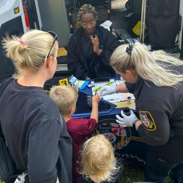 Baltimore county police take part in annual country fair day - photo licensed by shore news network.