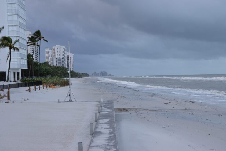 Power outages, flooding as collier county spared catastrophic damage from milton - photo licensed by shore news network.