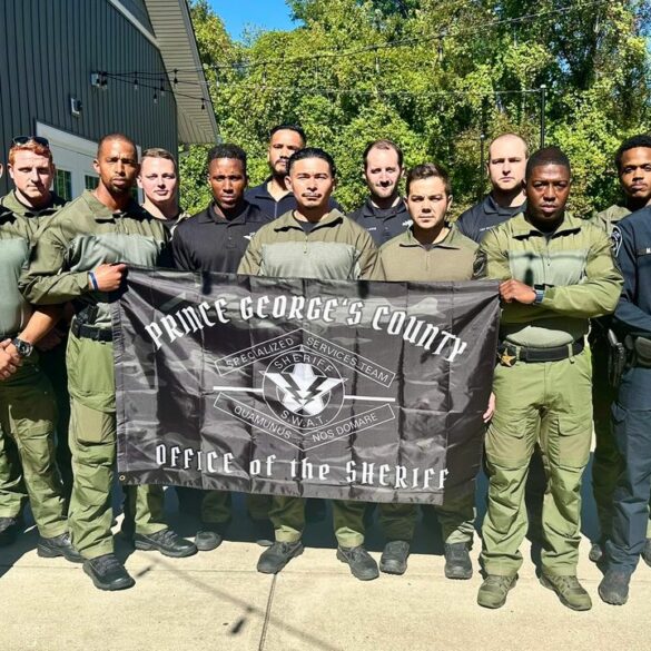 Calvert county deputies complete swat training - photo licensed by shore news network.