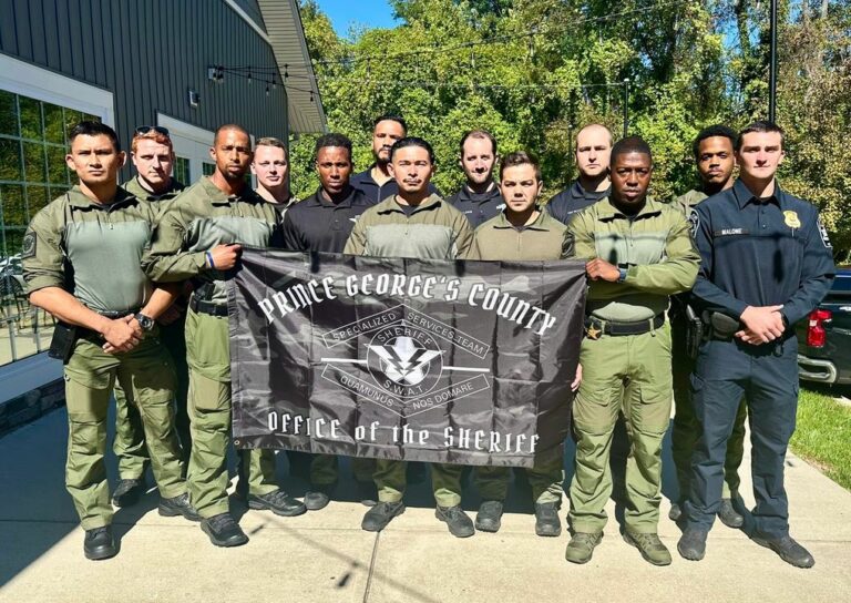 Calvert county deputies complete swat training - photo licensed by shore news network.
