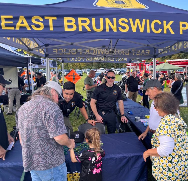East Brunswick Police Join Community Day Event at Arts Center