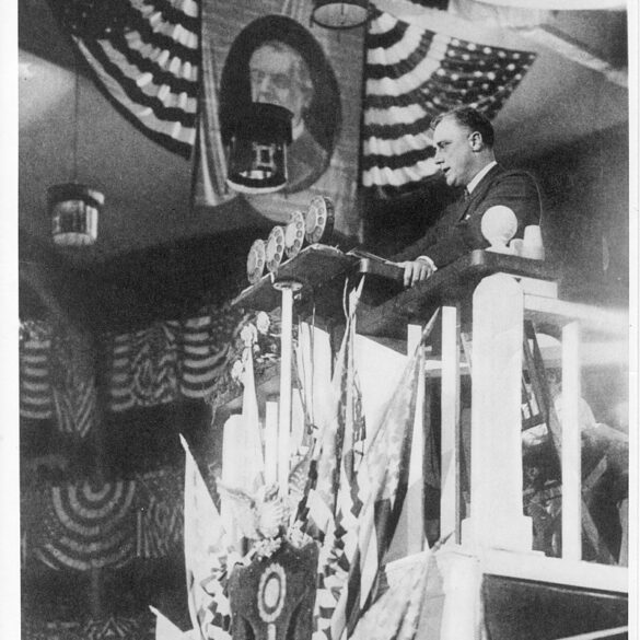 Trump msg rally nothing like the democrat's week long 1924 ku klux klan "klanbake" - photo licensed by shore news network.