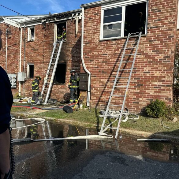 Child rescued from burning jersey shore apartment - photo licensed by shore news network.
