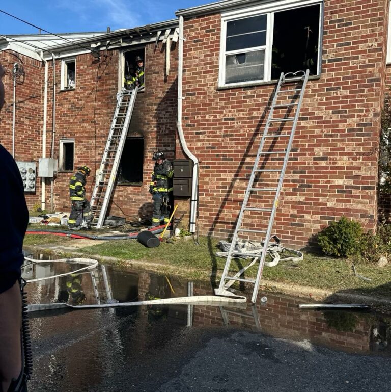 Child rescued from burning jersey shore apartment - photo licensed by shore news network.
