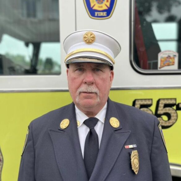 Assistant fire chief in newtown killed after being struck by vehicle - photo licensed by shore news network.