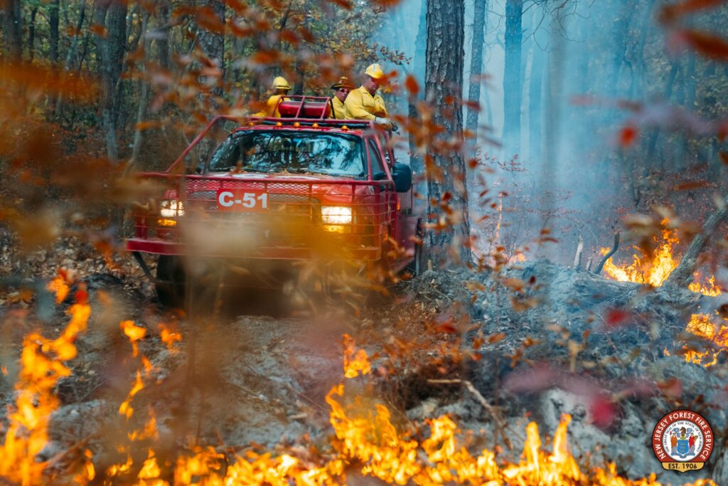 40 Acre Wildfire in Evesham Township 90% Contained 40 Acre Wildfire in Evesham Township 90% Contained