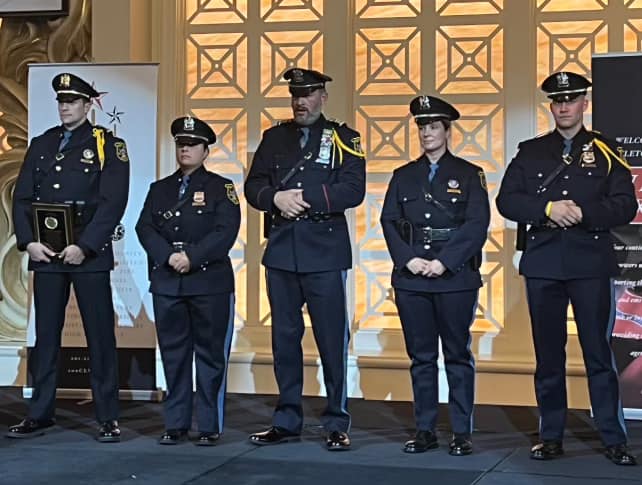 Fort Lee Police Officers Honored at Valor Awards Dinner