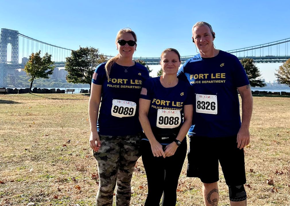 Fort Lee Police Department (Facebook)Fort Lee Police Personnel Join Fundraising Event