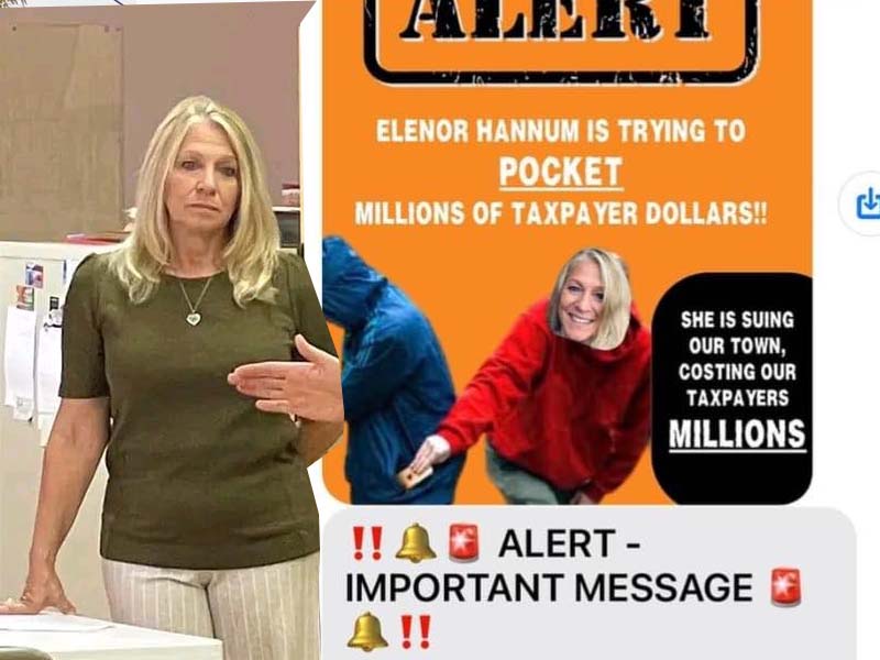 Robotext Sent to All Jackson Residents Claims Council Candidate Elenor Hannum Suing Town, But Is It True?