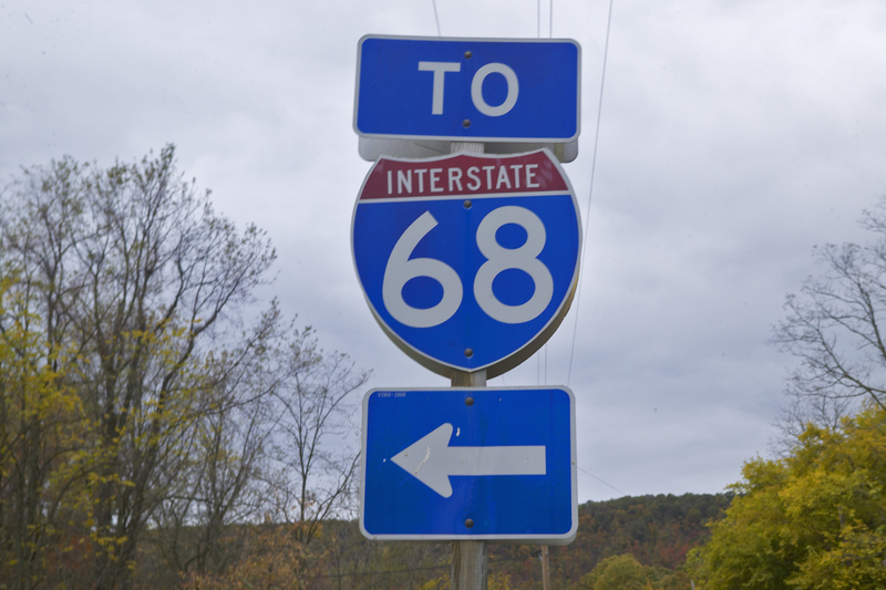 Truck fire shuts down I-68 westbound near Frostburg