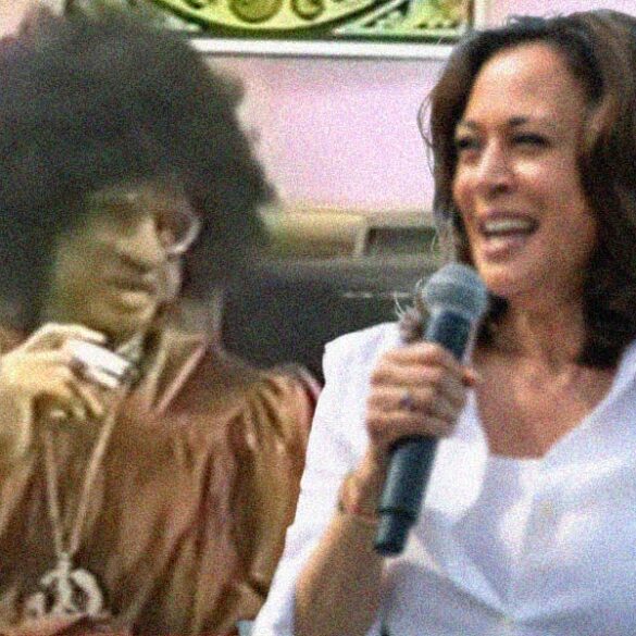 Howard stern went from most offensive blackface in american history to the first black woman running for president - photo licensed by shore news network.
