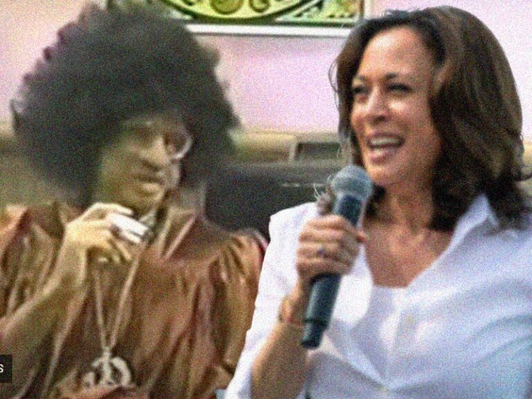 Howard stern went from most offensive blackface in american history to the first black woman running for president - photo licensed by shore news network.