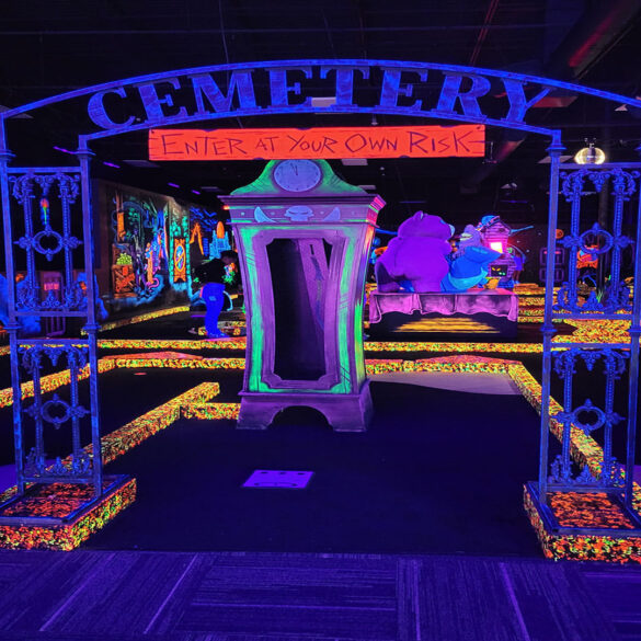 October is a great time for a round of monster mini golf with the entire family - photo licensed by shore news network.