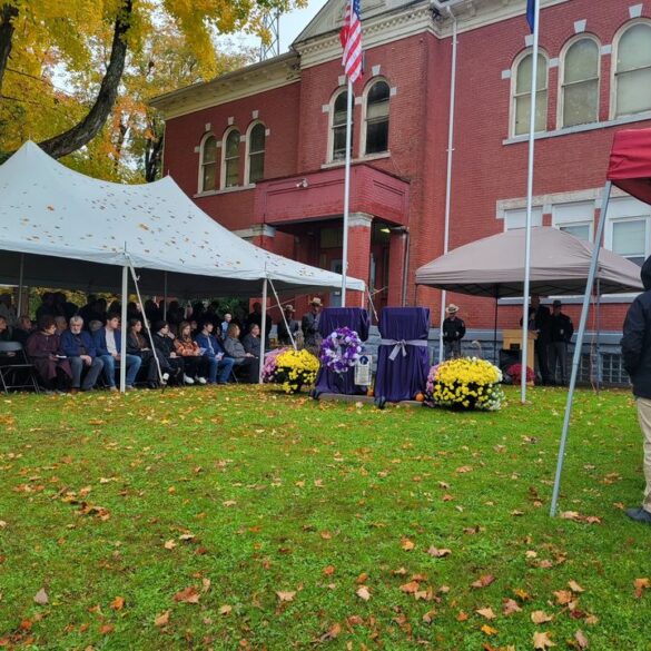 Memorial service honors fallen new york state troopers - photo licensed by shore news network.