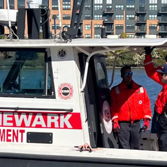 Newark fire division supports annual canoe-mobile event - photo licensed by shore news network.