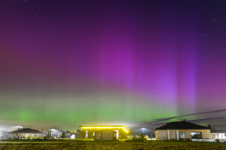 The new jersey sky turned purple last night – here’s why it happened and if it could happen again tonight - photo licensed by shore news network.