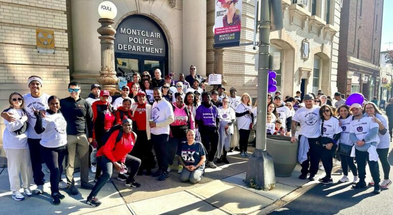 Montclair police chief joins 7th annual opioid awareness walk - photo licensed by shore news network.
