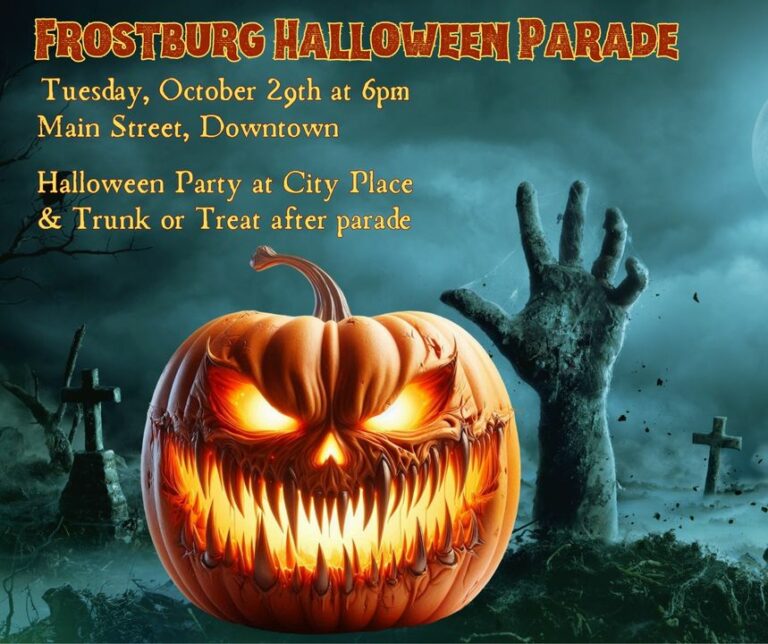 Halloween festivities in frostburg include parade, party, and trunk or treat - photo licensed by shore news network.
