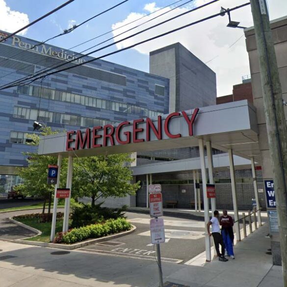 Three nurses struck by suv outside philadelphia hospital during shooting victim drop-and-go - photo licensed by shore news network.