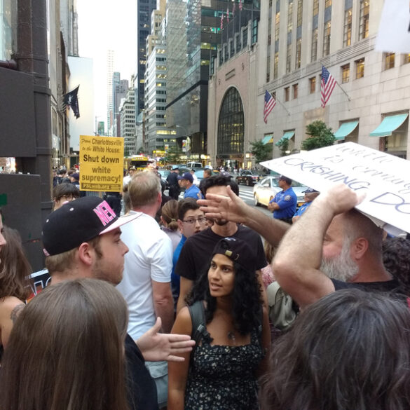 Political arguments gone too far: when can you sue or file criminal charges when things get out of hand? - photo licensed by shore news network.