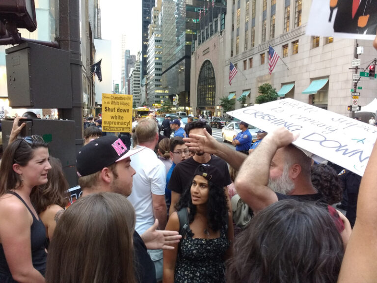 Political arguments gone too far: when can you sue or file criminal charges when things get out of hand? - photo licensed by shore news network.