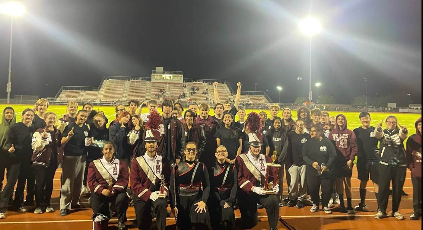 High School South Marching Band Wins First Place at Tournament of Bands Spectacular