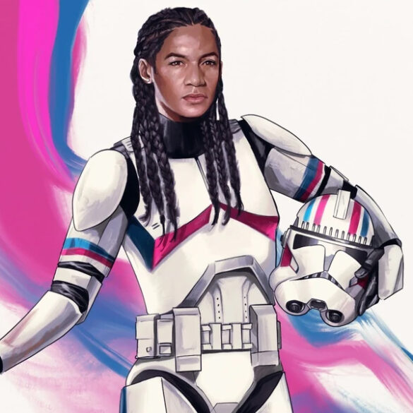 Everything you need to know about "sister", disney's transgendered star wars clone trooper - photo licensed by shore news network.