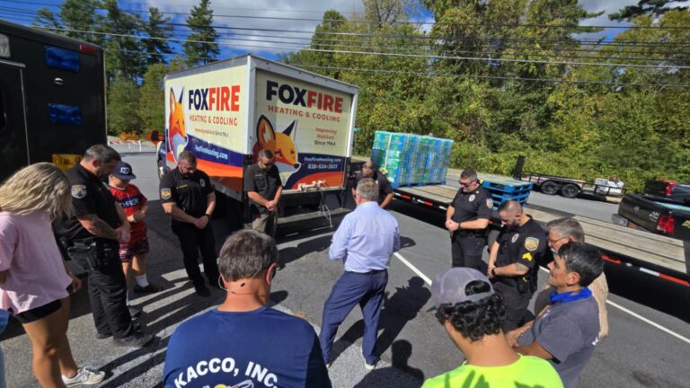 Hurricane katrina survivor mobilizes to provide aid to macon county residents - photo licensed by shore news network.