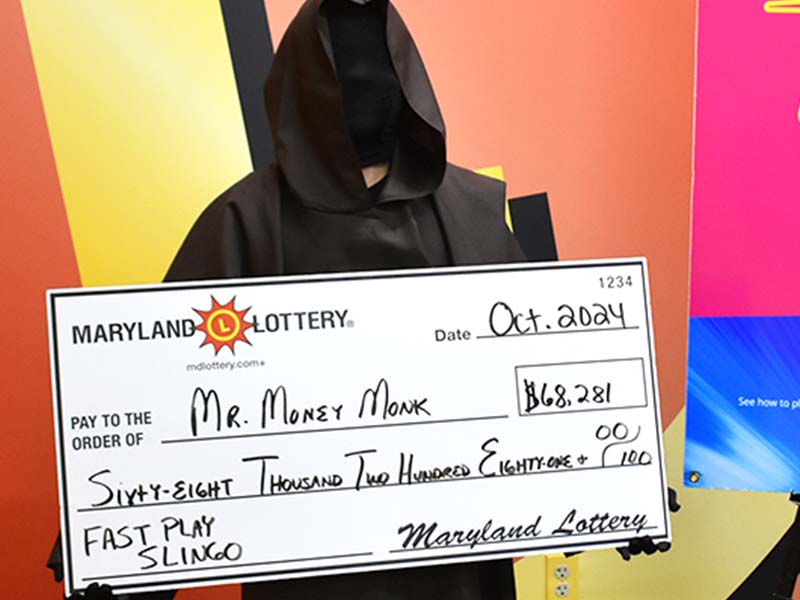 Howard County man wins $68,281 lottery jackpot, plans to invest winnings