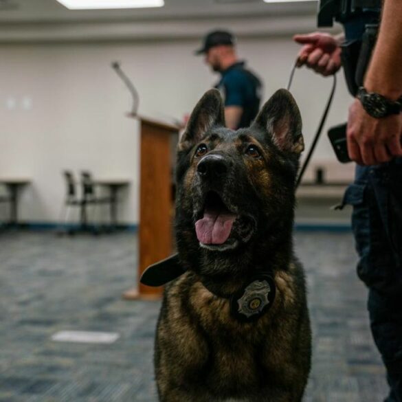 Myrtle beach police mourn loss of retired k9 yep - photo licensed by shore news network.