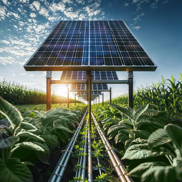 New jersey solar energy plan expanded to include panels over farmland - photo licensed by shore news network.