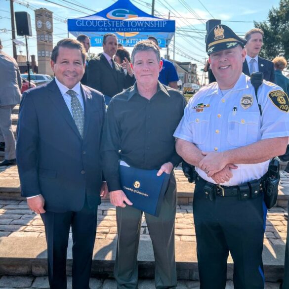 Local woman among those honored at gloucester township ceremony - photo licensed by shore news network.