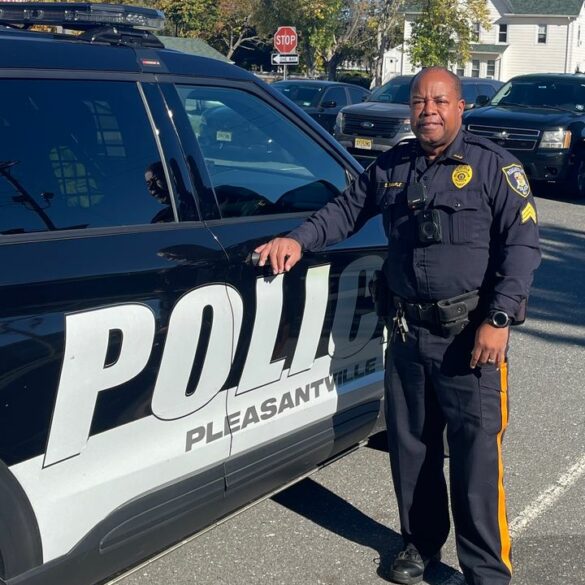 Pleasantville police honor sergeant steve sample as ‘employee of the quarter’ - photo licensed by shore news network.