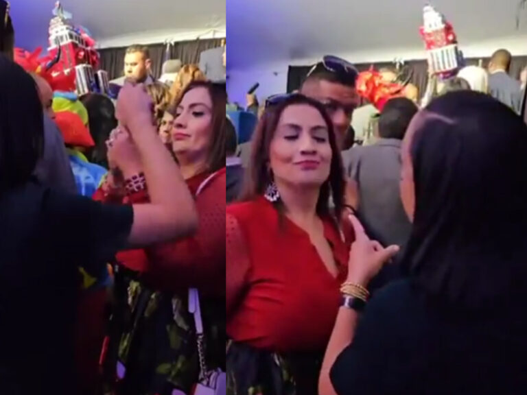 Watch as nyc mayor adams' doc press secretary assaults community leader, throws phone - photo licensed by shore news network.