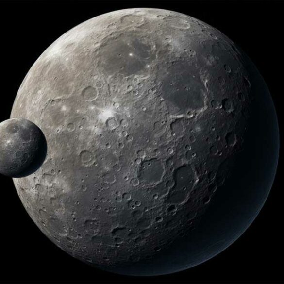 Here's why earth does not have new moon - photo licensed by shore news network.