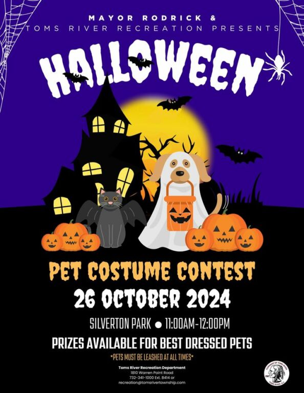 Toms River to Host Halloween Pet Costume Contest at Silverton Park Toms River to Host Halloween Pet Costume Contest at Silverton Park
