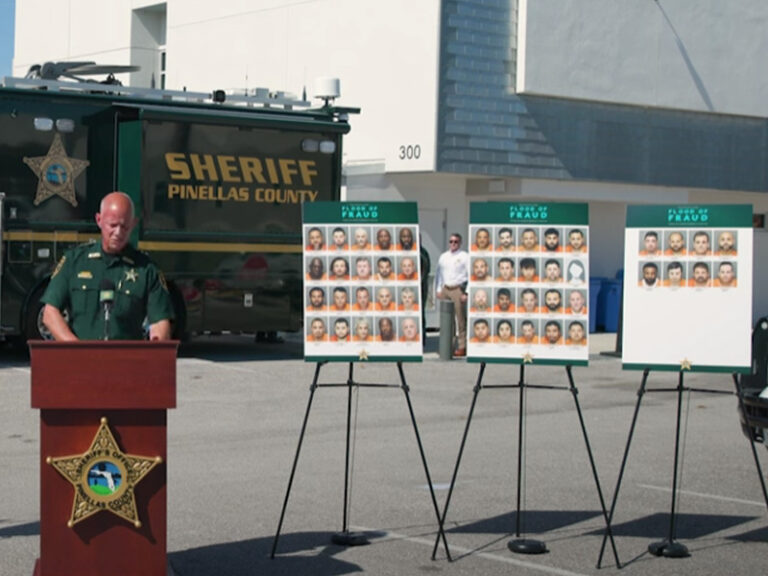 Over 40 illegal migrants arrested for looting homes and businesses in storm ravaged florida county - photo licensed by shore news network.