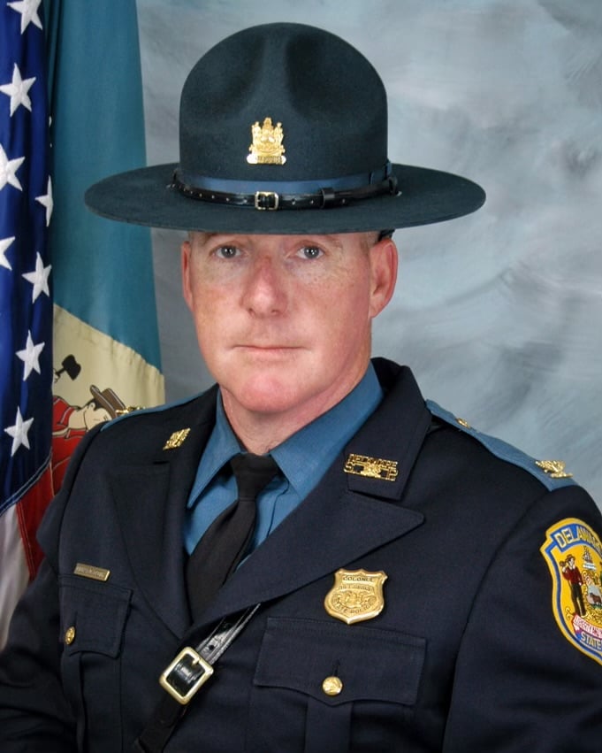 Delaware State Police Appoints Major William D. Crotty as 27th Colonel