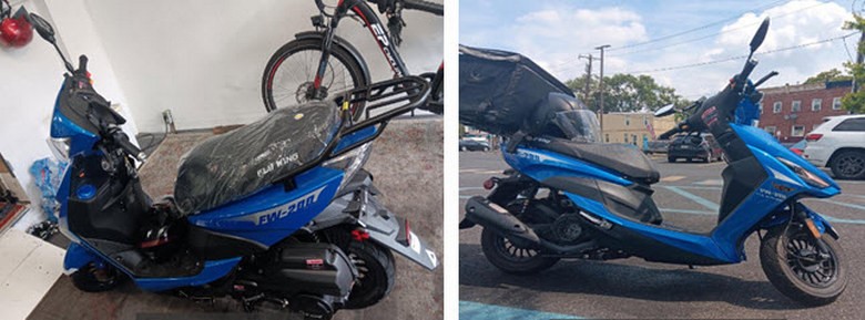 Police seek suspects in armed carjacking of scooter in Southwest Philadelphia
