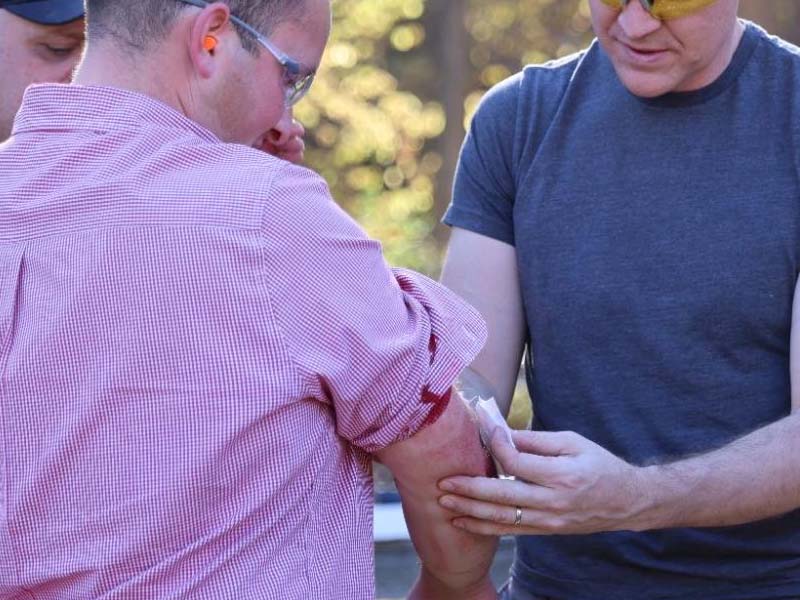 Democrat Candidate for U.S. Senate Shoots Reporter at Campaign Event with AR-15