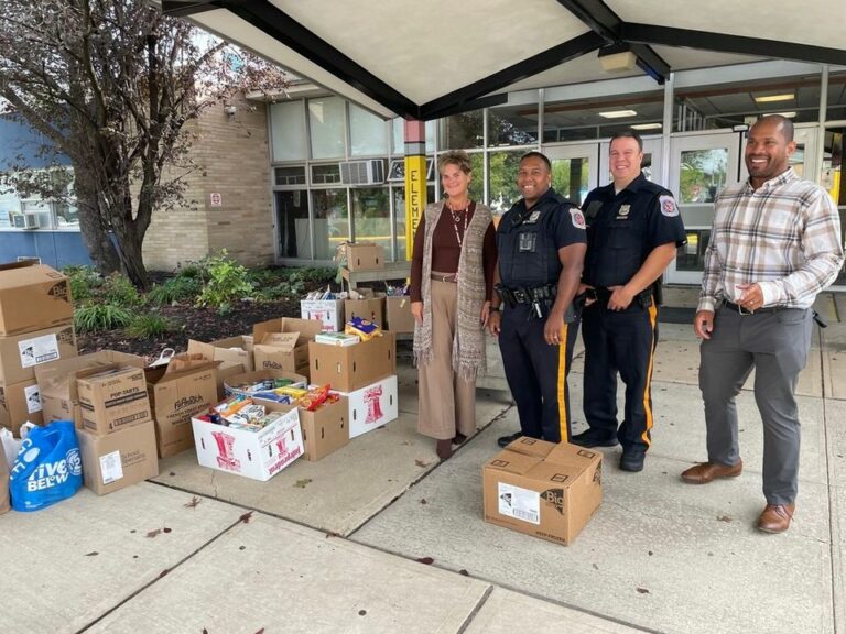 North brunswick students recognized for contributions to food drive - photo licensed by shore news network.