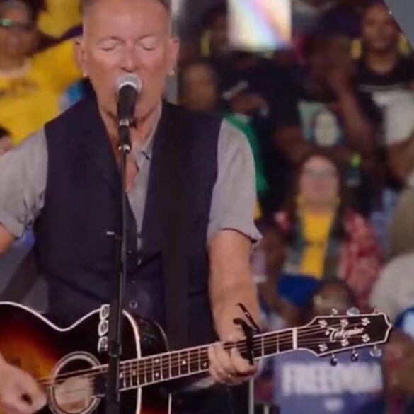 Watch: bruce springsteen completely butchers bruce springsteen's 'dancing in the dark' - photo licensed by shore news network.