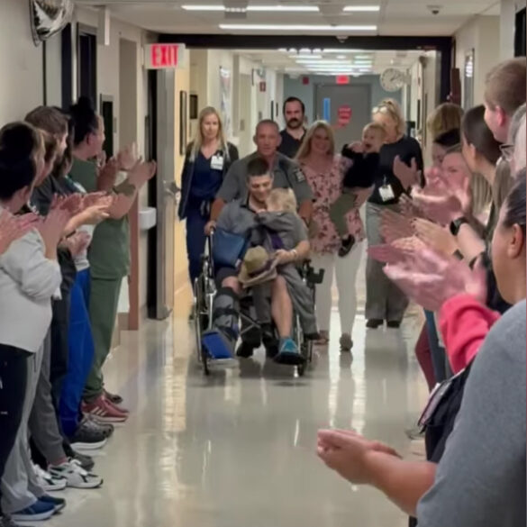 New york state police officer injured in crash released after weeks in hospital - photo licensed by shore news network.