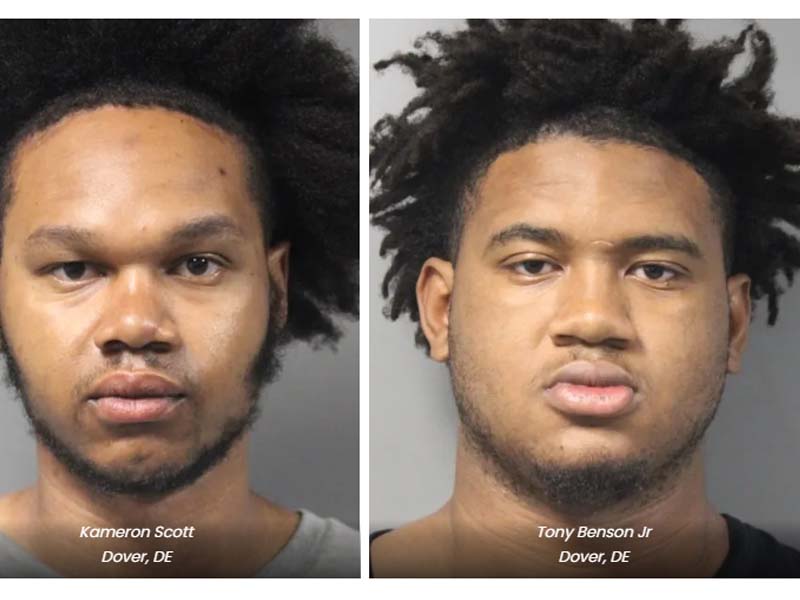 Two arrested after shots fired following Dover High football game