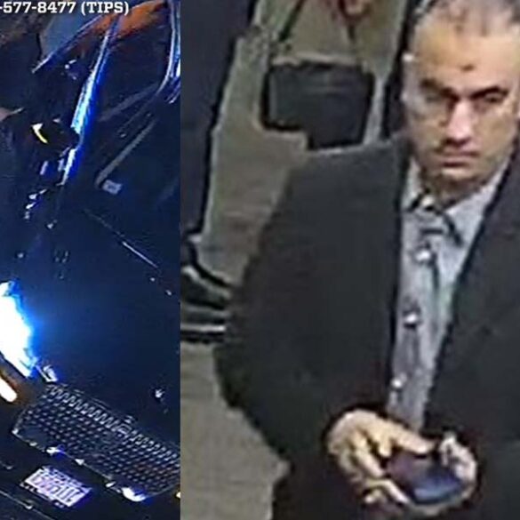 Nyc police seek man wanted for sexually accosting 22-year-old woman in times square - photo licensed by shore news network.