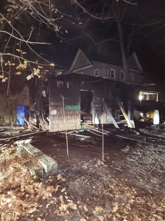 Salisbury shed fire causes $10,000 in damages, no injuries reported