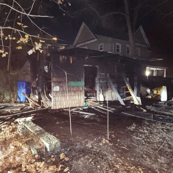 Salisbury shed fire causes $10,000 in damages, no injuries reported - photo licensed by shore news network.
