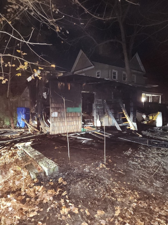Salisbury shed fire causes $10,000 in damages, no injuries reported